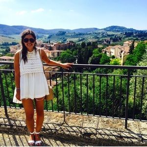 Free people baby doll shirt.